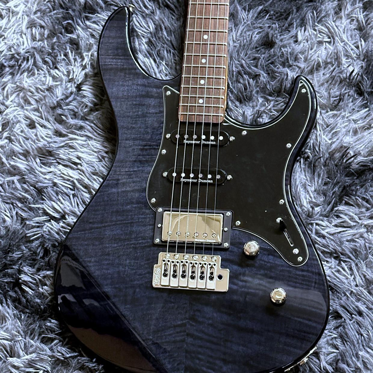 YAMAHA PACIFICA612VIIFM TBL (Trancelucent Black)（新品/送料無料