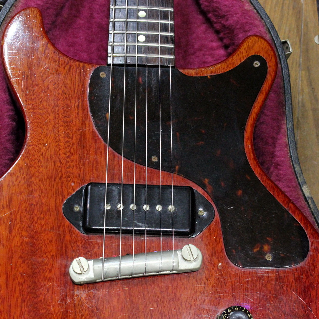 Gibson Les Paul Junior Double Cutway Cherry レスポール