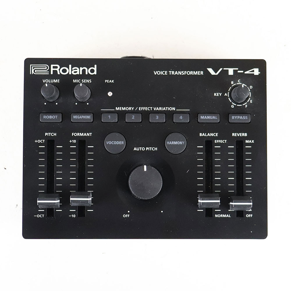 Roland 【中古】 ボイスエフェクト ボーカルエフェクター ROLAND VT-4