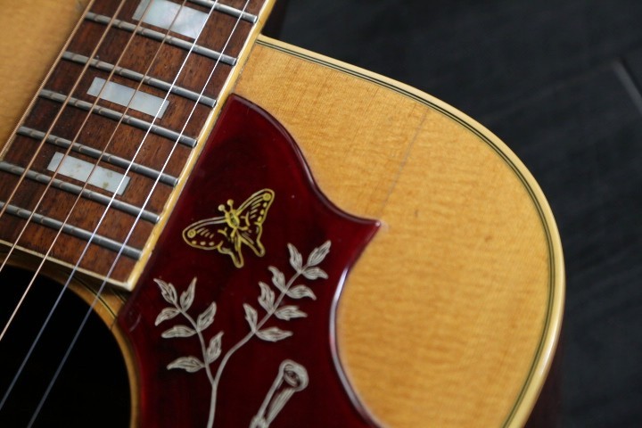 アコースティックギター ！ハミングバード…１９７０年代ビンテージ Gibson Hummingbird 1970～1973年 セール期間限定価格