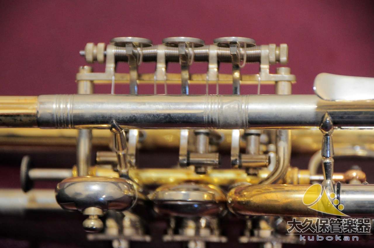 ロータリートランペット モンケ C管 Josef Monke J.モンケ GB UL C管ロータリートランペット（中古）【楽器