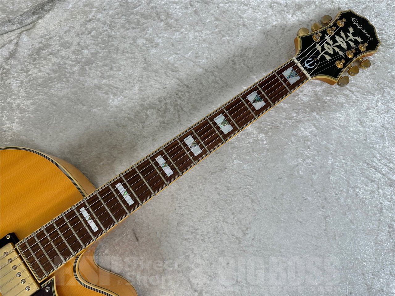 (新品同様) Epiphone Broadway フルアコ ナチュラル色 新品同様) Epiphone Broadway フルアコ ナチュラル色 - メルカリ