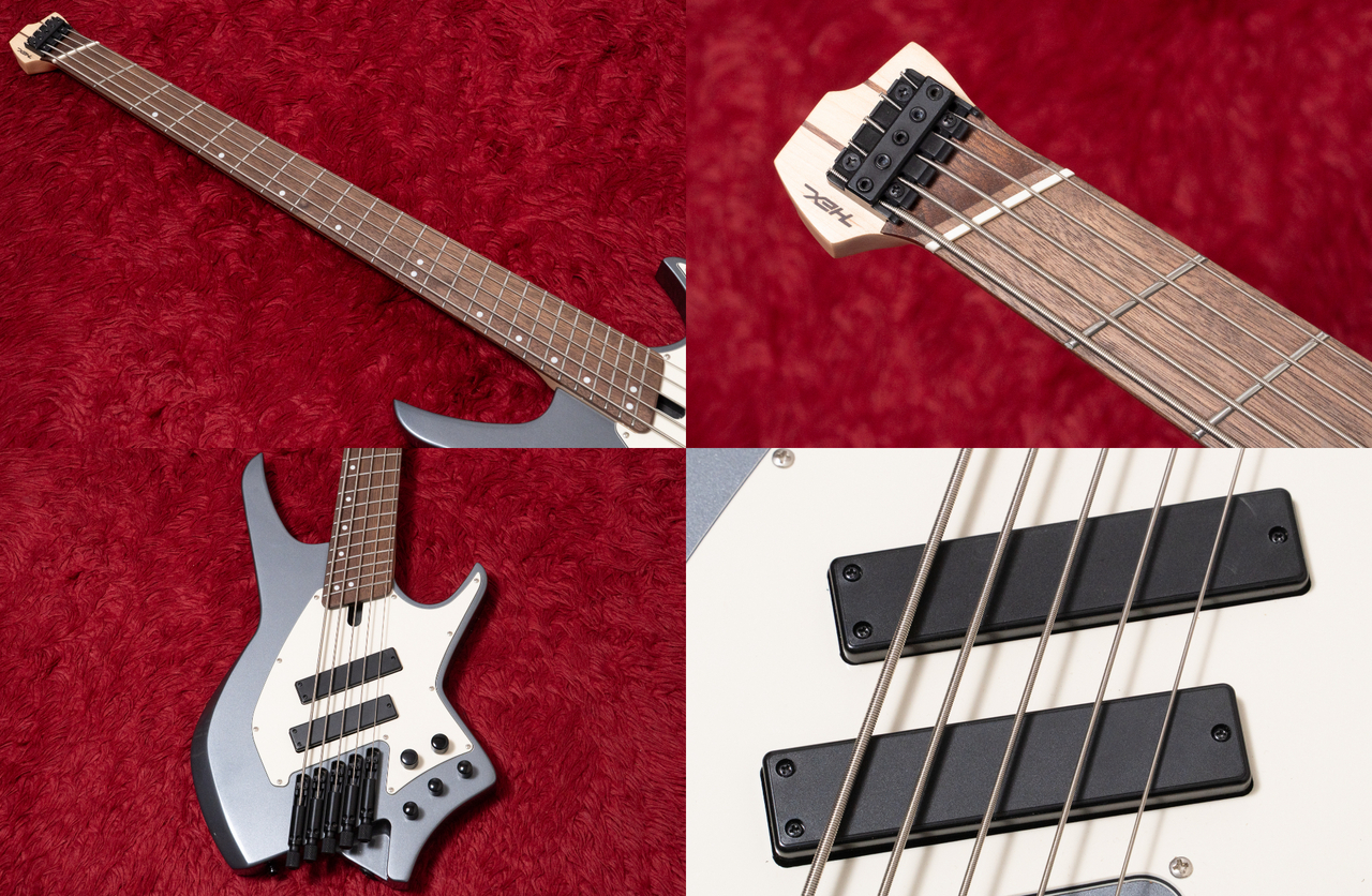 HEX Guitars NB505 Gunmetal Gray 3.440kg #HJ0700027【GIB横浜
