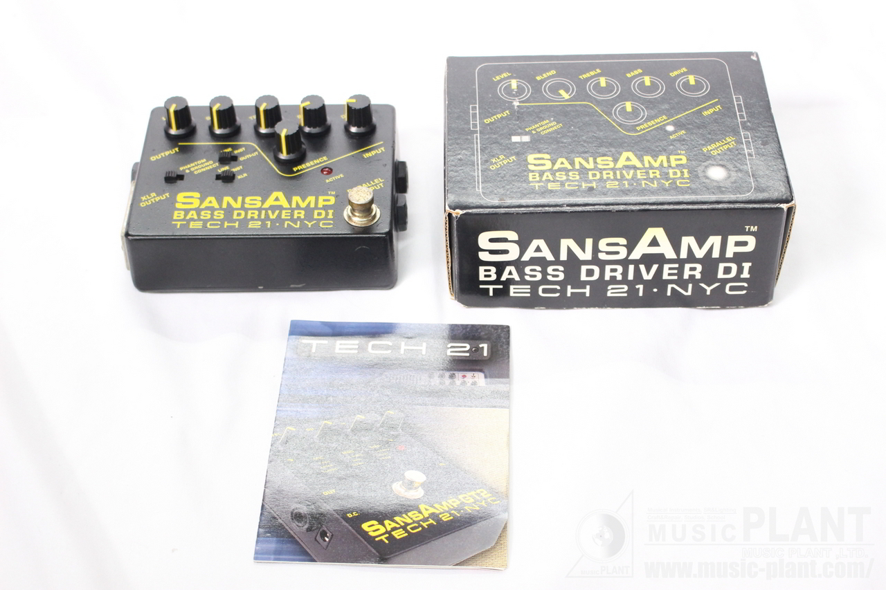 TECH21 SansAmp BASS DRIVER DI V1（中古）【楽器検索デジマート】