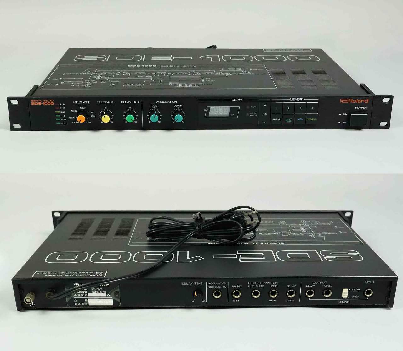Roland DIGITAL DELAY SDE-1000 デジタルディレイ/ラック