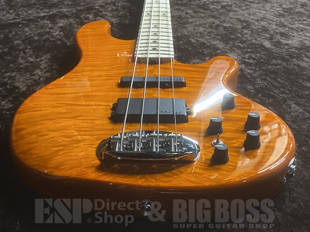 Lakland SL44-94 Deluxe【Amber Translucent】（新品/送料無料）【楽器