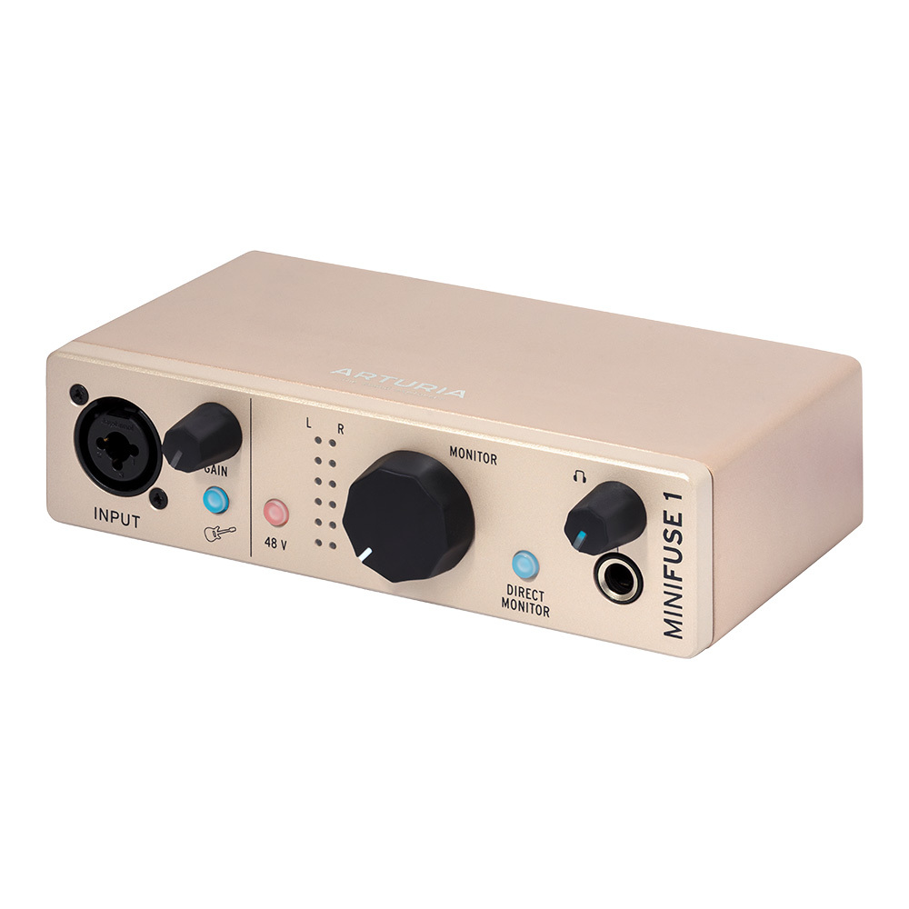 Arturia MiniFuse 1 Champagne（新品/送料無料）【楽器検索デジマート】