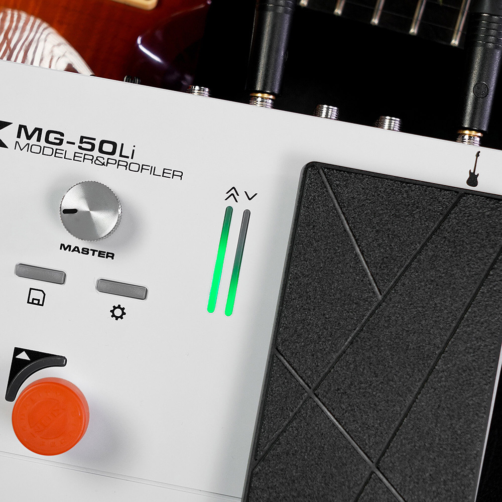 nux MG-50Li Cloud White 【NUXのフラッグシップ・マルチエフェクター