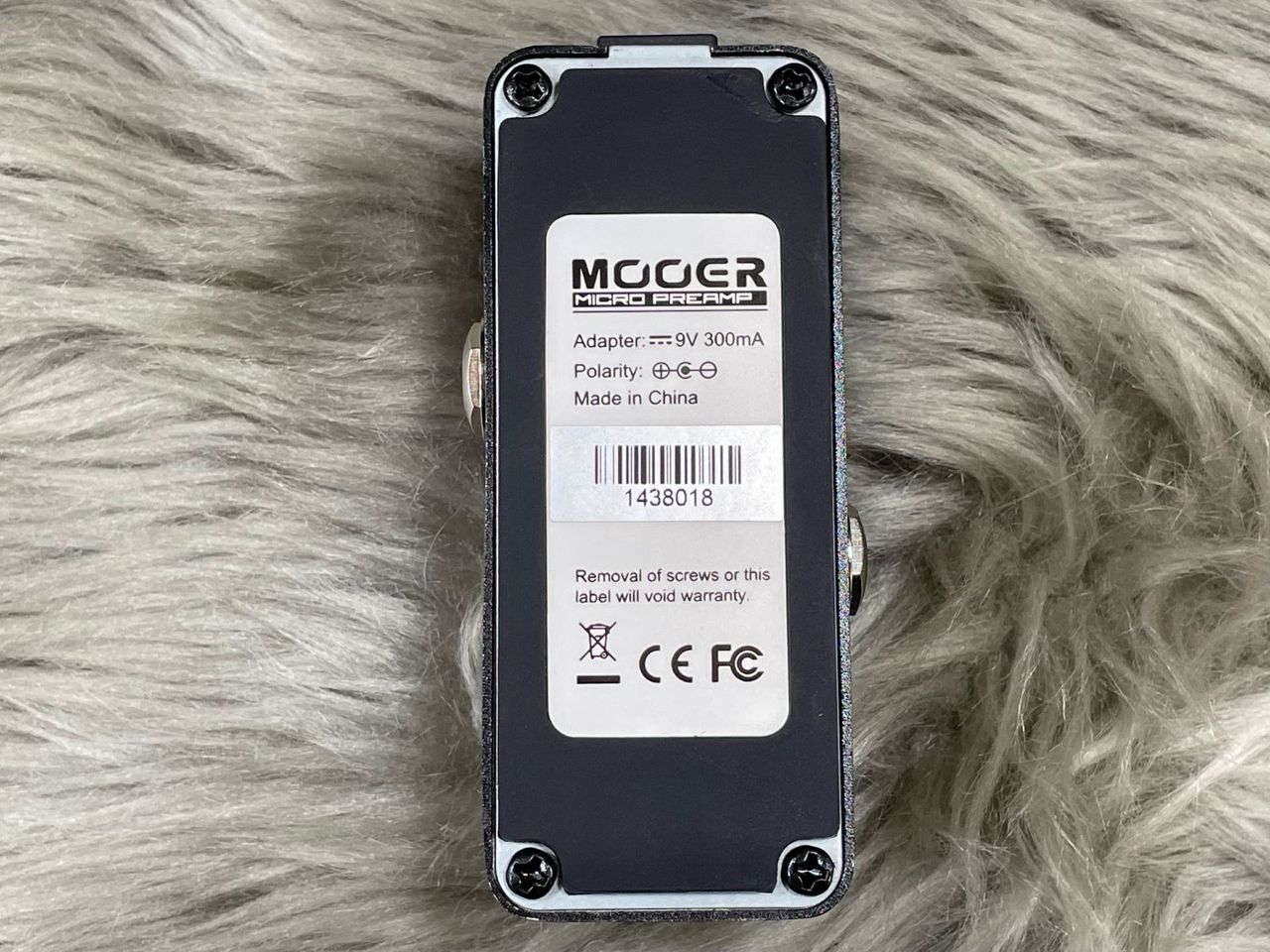 MOOER Micro Preamp 001 Gas Station プリアンプ（B級特価/送料