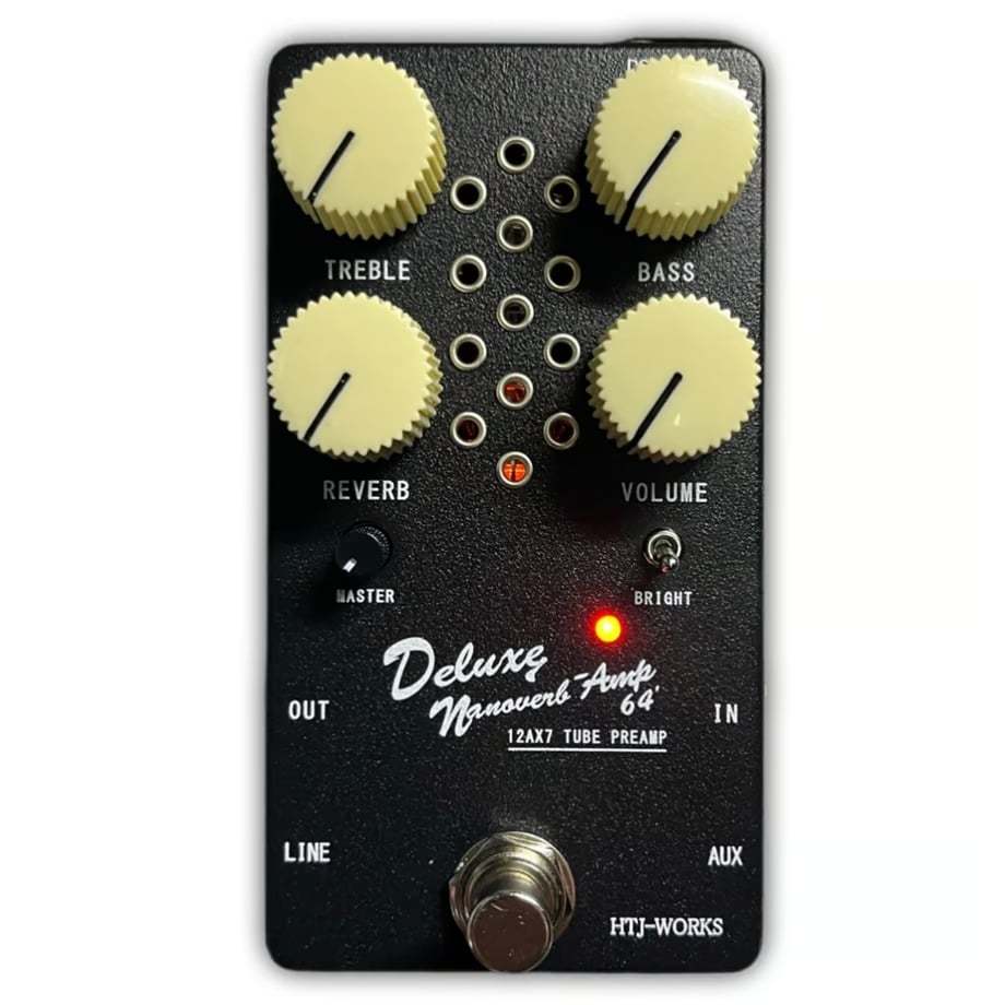HTJ-WORKS Deluxe Nanoverb Amp 64'(DNA64') 12AX7 Preamp & Reverb