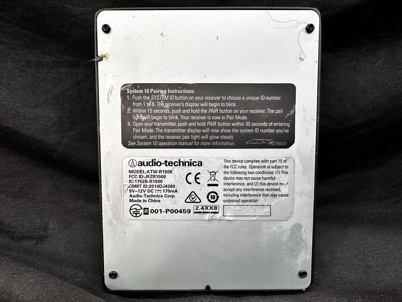 audio-technica ATW-R1500J+ATW-T1001J SET(オーディオテクニカ