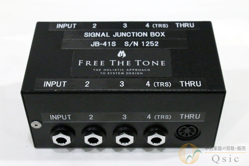FREE THE TONE / JB-41S SIGNAL JUNCTION BOX フリーザトーン ジャンクションボックス :  06-4560434323152 : イシバシ楽器 17ショップス - 通販 - Yahoo!ショッピング