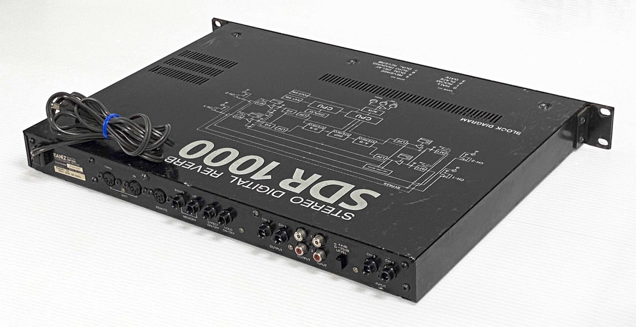 IBANEZ SDR 1000+ デジタルリバーブ 音響機器 Ibanez SDR 1000+ Stereo Digital Reverb | Reverb