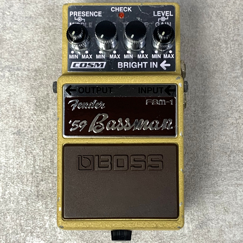 BOSS FBM-1 Fender '59 Bassman エフェクター Boss FBM-1 Fender '59 Bassman | Reverb Demo Video - YouTube