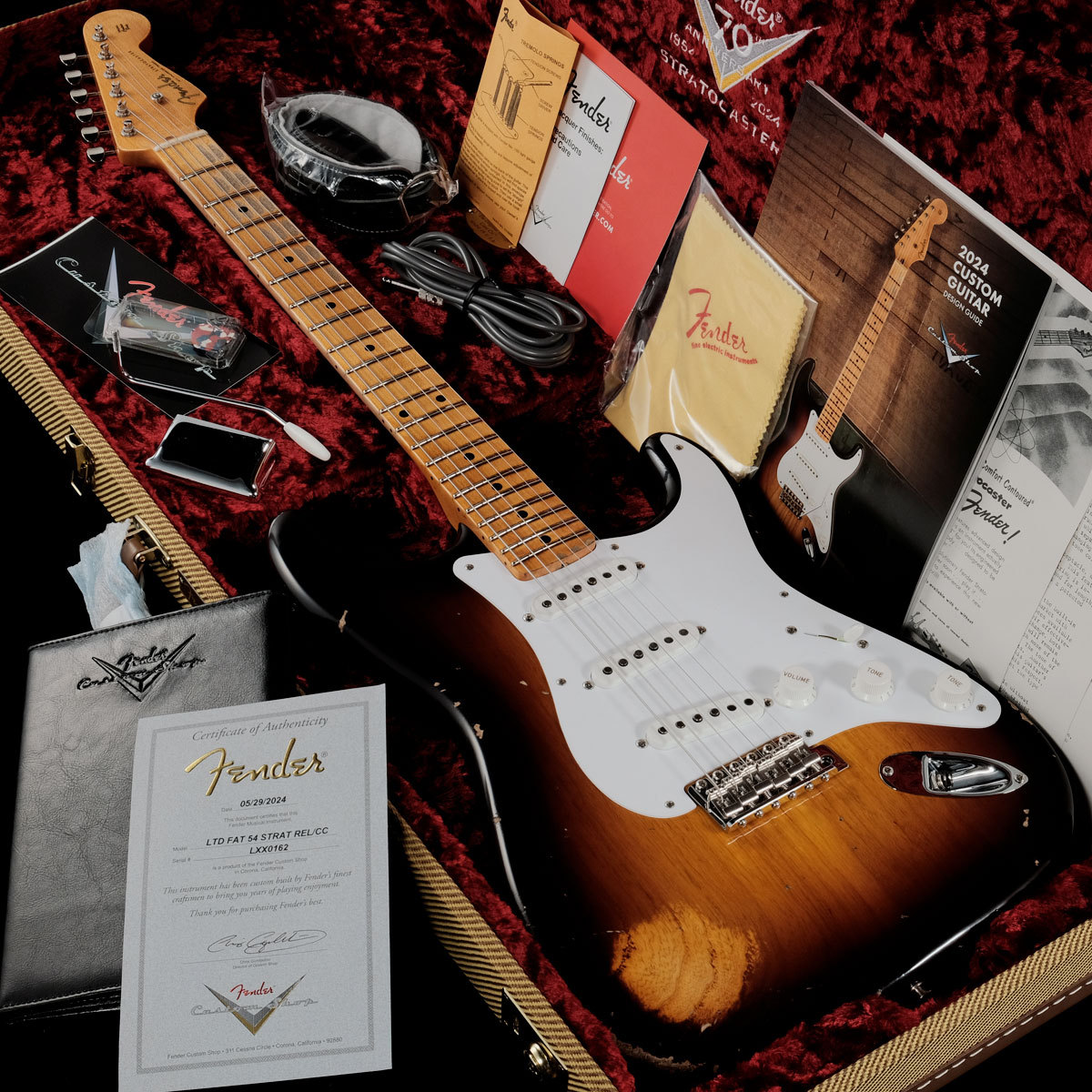 Fender Custom Shop Limited Edition 70th Anniversary FAT 1954 Stratocaster  Relic Wide Fade C2CS【渋谷店】（新品/送料無料）【楽器検索デジマート】