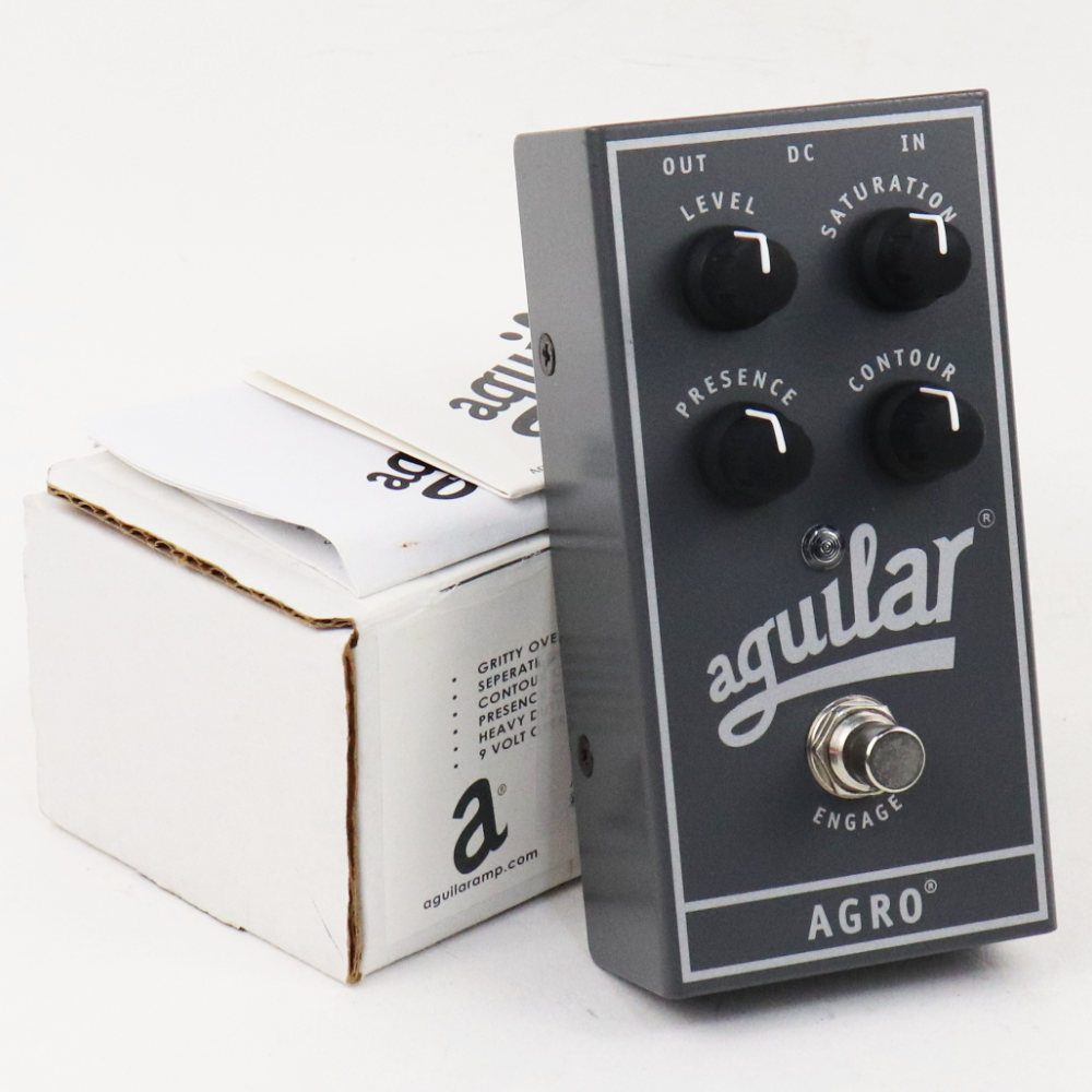 aguilar AGRO ベースオーバードライブペダル Agro Bass Overdrive Pedal – Aguilar Shop