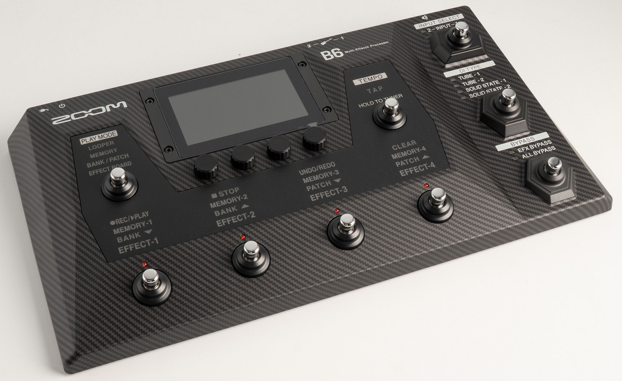 ZOOM B6 / Bass Multi-Effects Processor（新品）【楽器検索デジマート】
