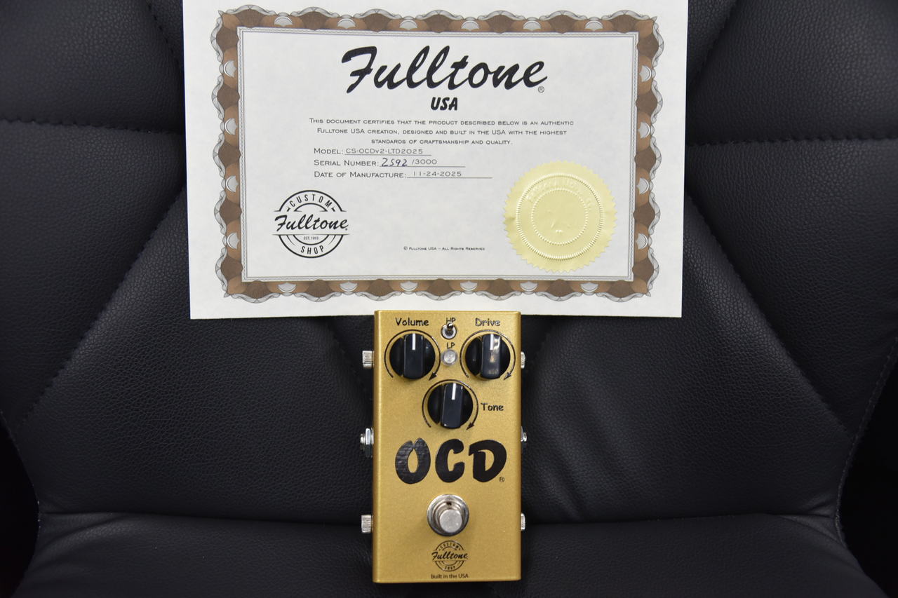 Fulltone Gold Limited Edition OCD V2（新品/送料無料）【楽器検索