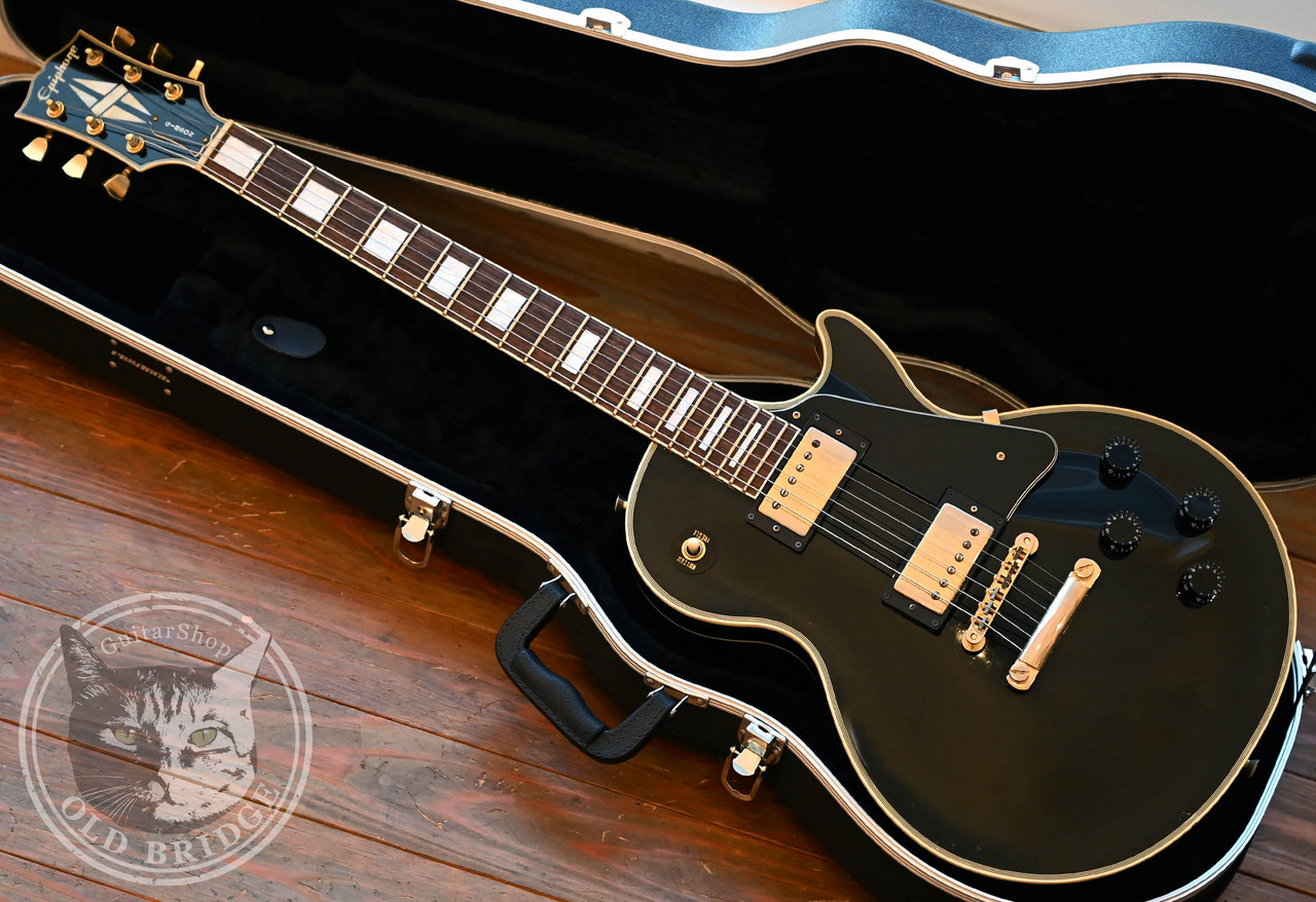 Epiphone Les Paul Custom Ebony Made in Japan（中古）【楽器検索