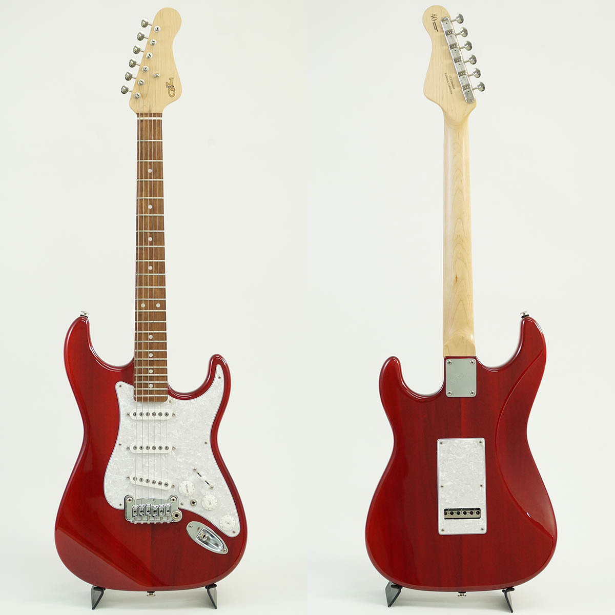 G&L USA 40th Anniversary S-500 (Clear Ruby Red/Caribbean