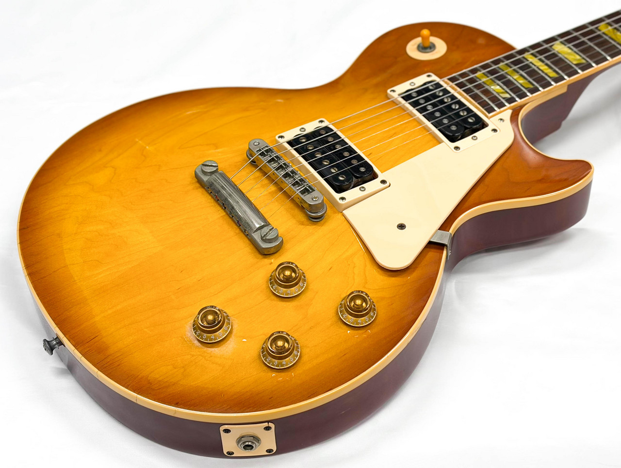 【1977年製 マツモク】Frister レスポール 音出し済 HC付 Gibson Les Paul Classic 1960 - Honey Burst (2004年製)（中古/送料