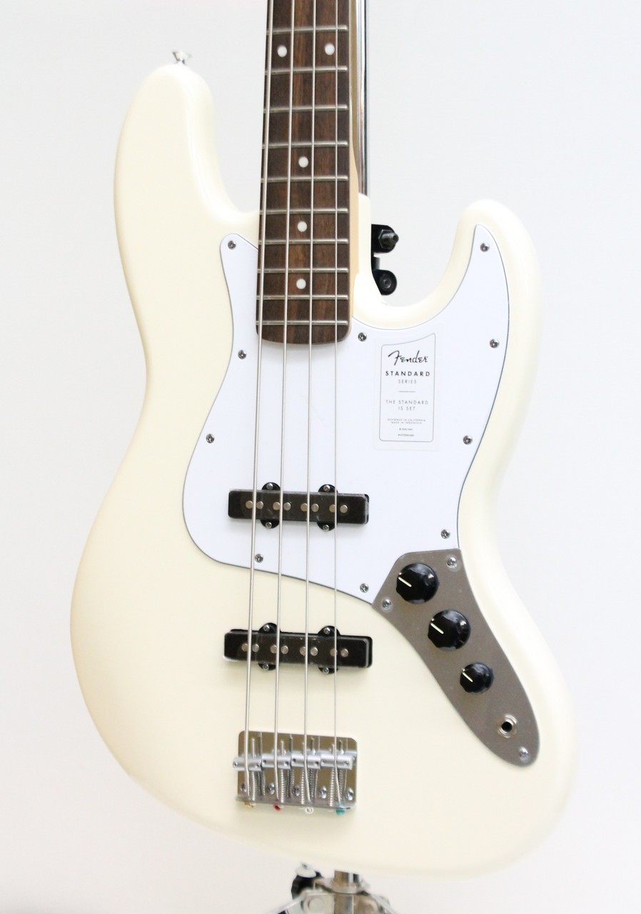 Fender Standard Jazz Bass / Olympic White / 4.48kg（新品/送料無料
