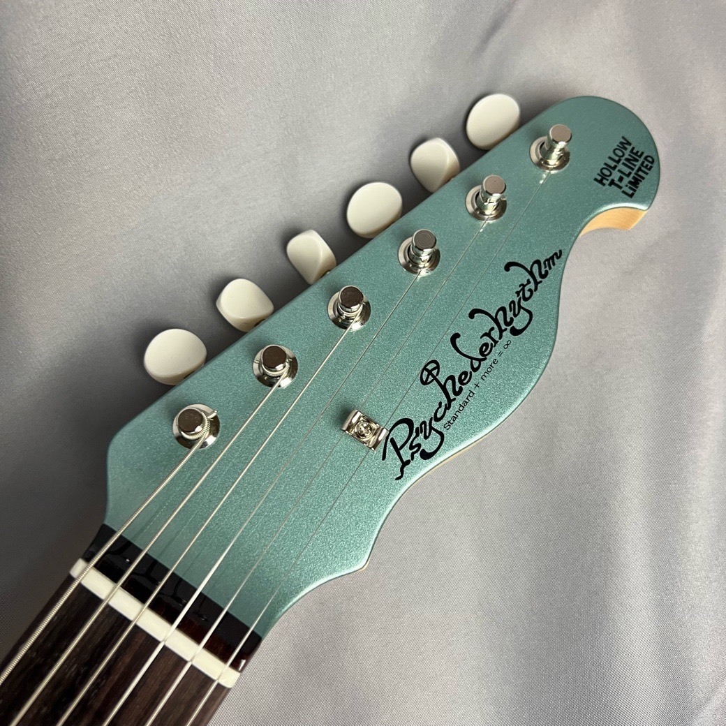 Psychederhythm Hollow T-Line Limited Turquoise Metallic【現物写真