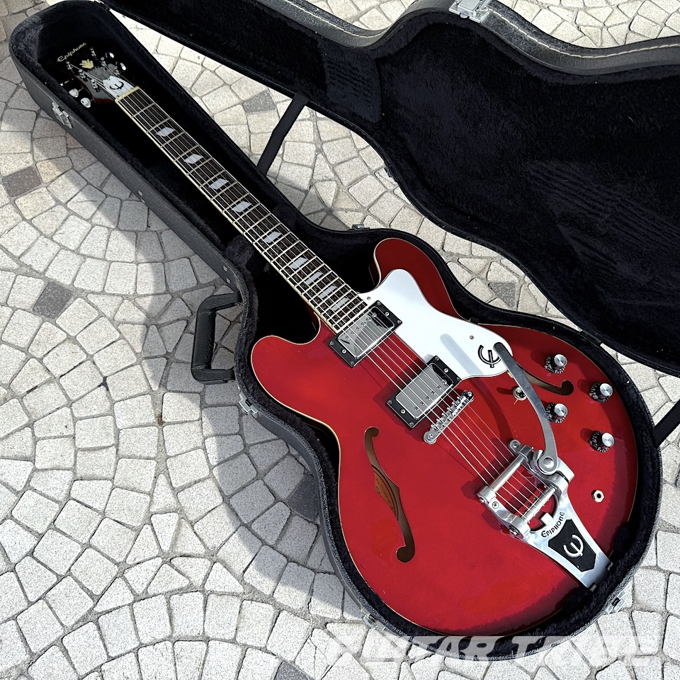 Epiphone Riviera Cherry w/Bigsby（中古）【楽器検索デジマート】