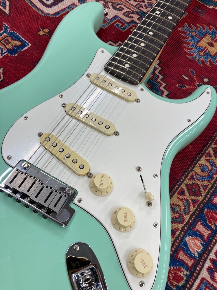 Fender Jeff Beck Stratocaster, Rosewood Fingerboard / Surf Green