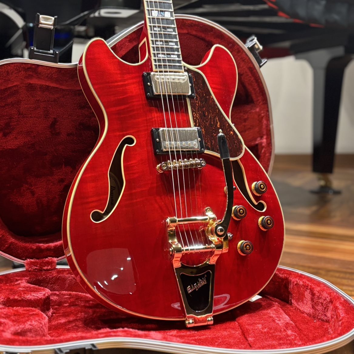 Ibanez AS113T / Transparent Cherry Red（中古/送料無料）【楽器検索