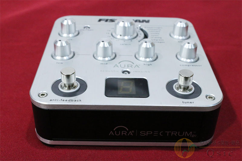 【動作確認済】FISHMAN AURA SPECTRUM DI FISHMAN AURA SPECTRUM DI. 超美品 fishman-aura-spectrum-di-