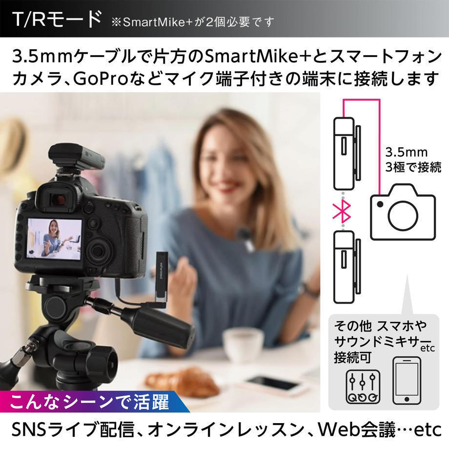 Sabinetek SmartMike+ 2個セット（新品）【楽器検索デジマート】