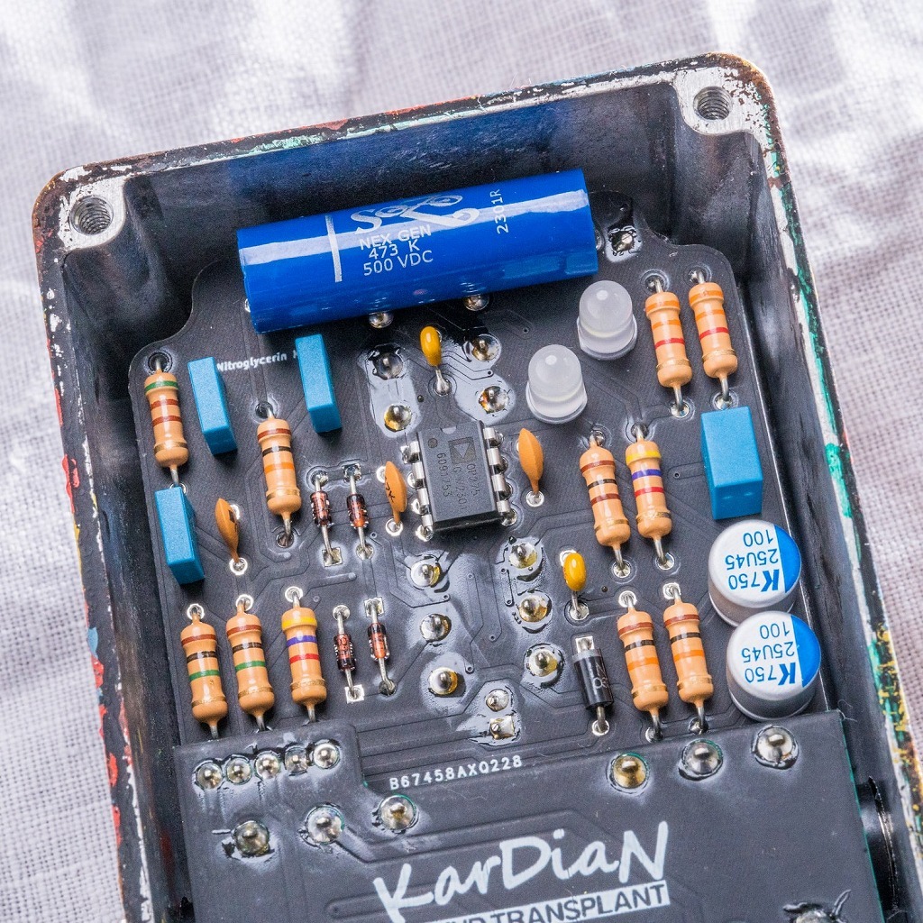 KarDiaN Nitroglycerin M6 6th Anniversary Pedal オーバードライブ