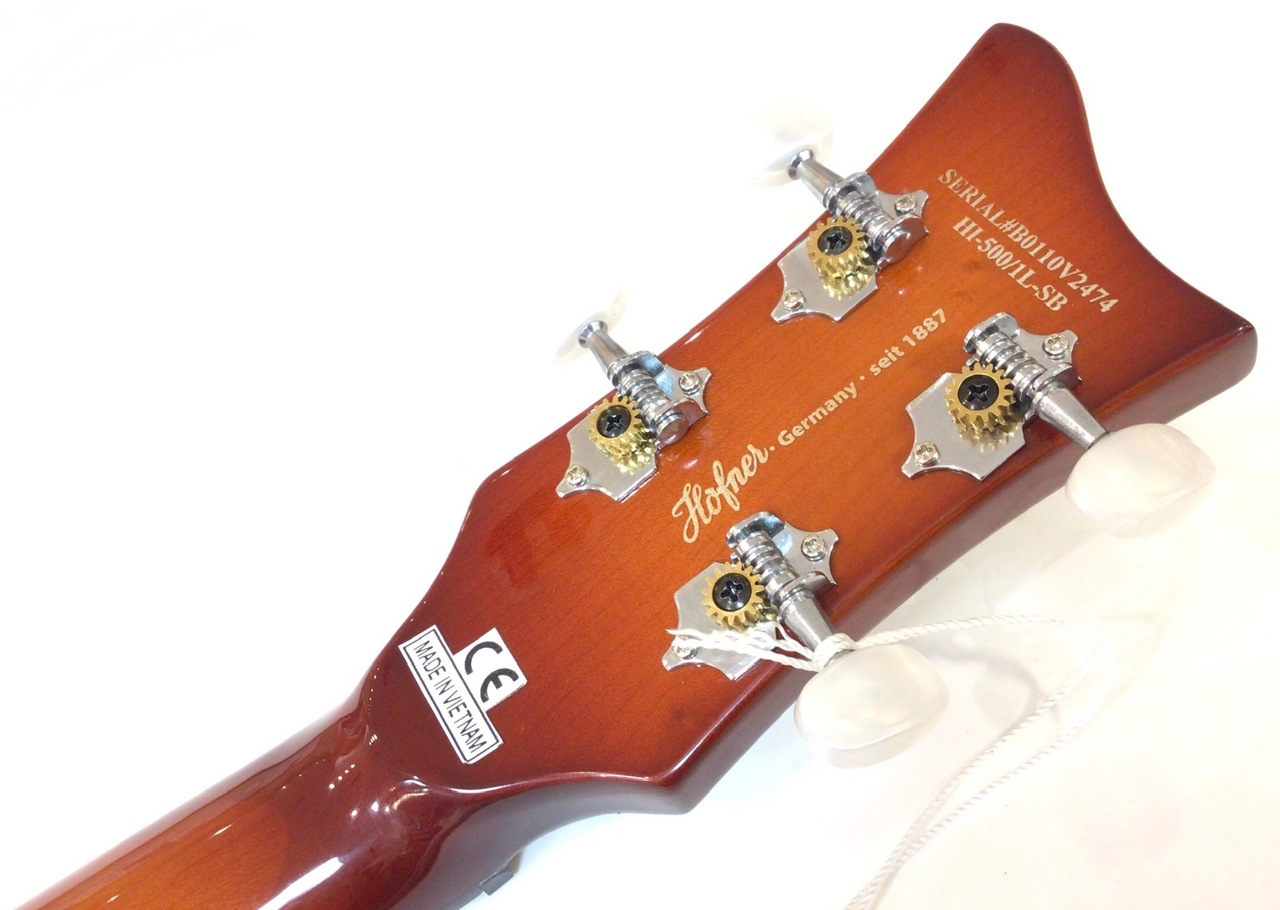 Hofner Ignition Violin Bass Limited Edition HI-500/1-SB Sunburst
