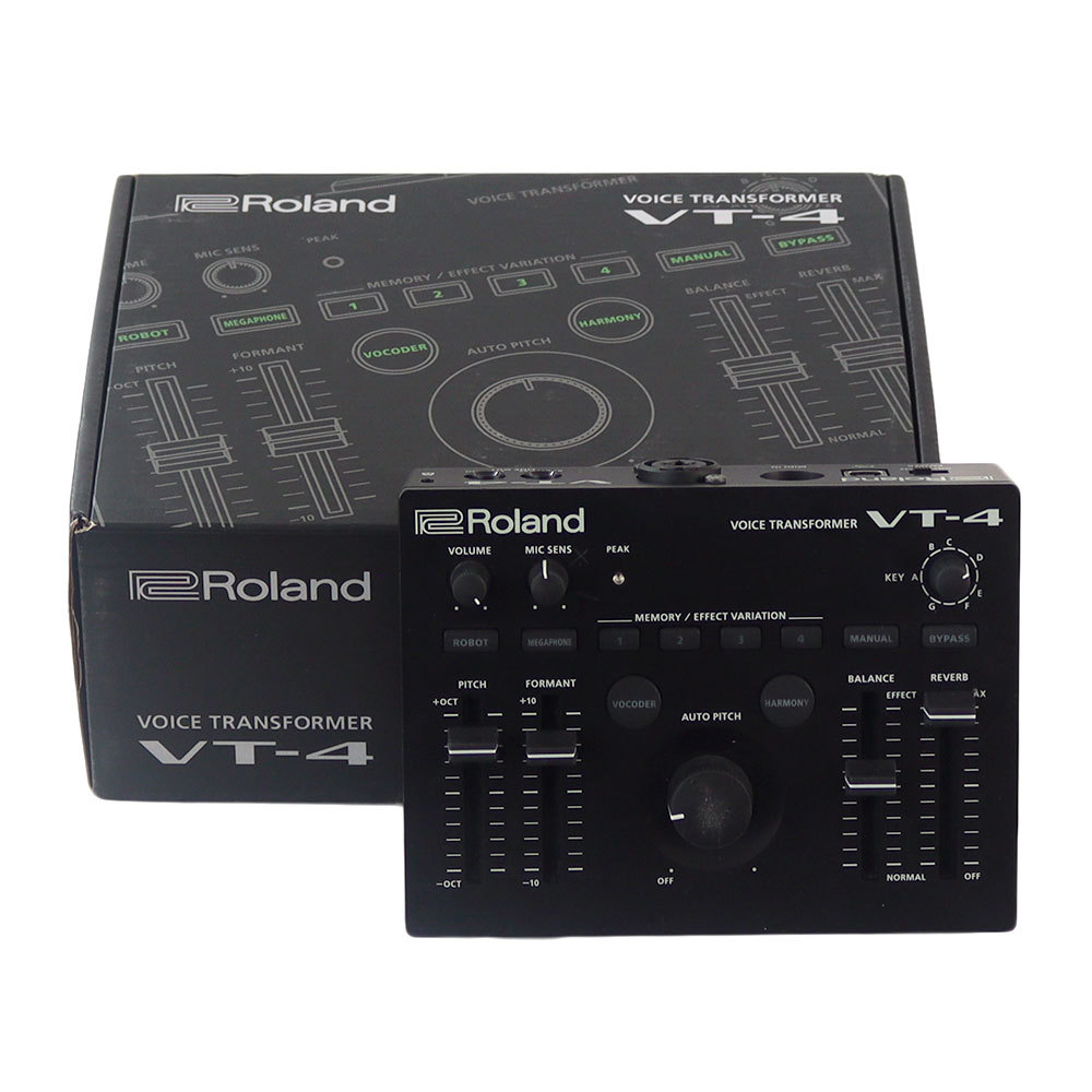 Roland 【中古】 ボイスエフェクト ボーカルエフェクター ROLAND VT-4 Voice Transformer ローランド （中古/送料無料）【楽器検索デジマート】