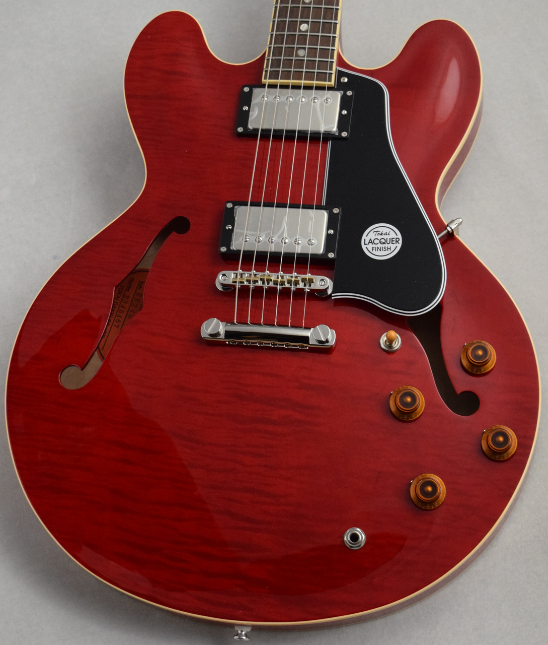 Tokai 【製造再開/次回入荷より値上げ】Premium Series ES248 ~See-Through Red~ 3.63kg  #2348467（新品）【楽器検索デジマート】