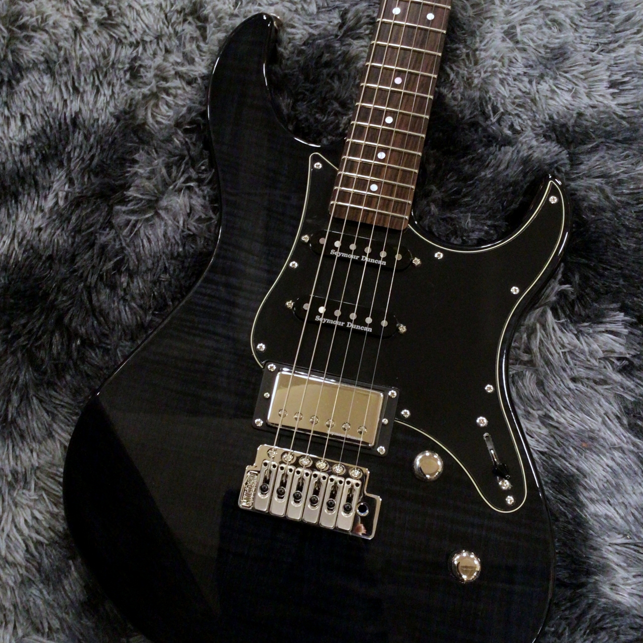 YAMAHA PACIFICA612VIIFM TBL (Trancelucent Black)【大人気モデル】