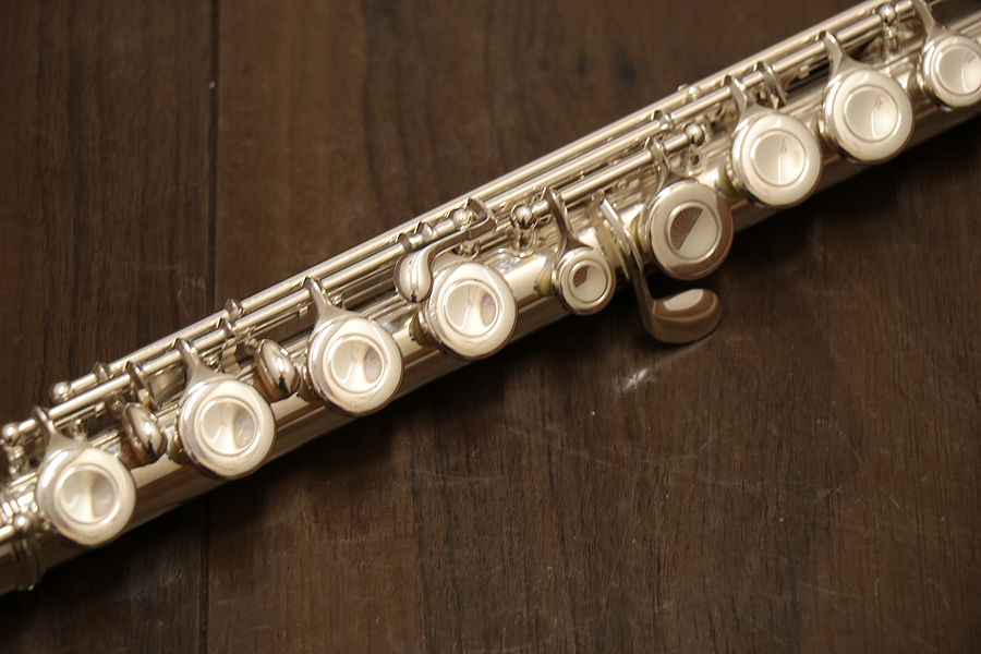 フルート 銀製頭部管 Sankyo 三響 ETUDE 頭部管銀製フルート 【1年保証】 【SN 44290