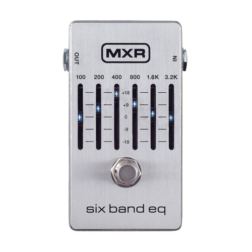 MXR 6-band EQ M109SMグラフィックイコライザー MXR M109S Six Band Graphic EQ（新品）【楽器検索デジマート】