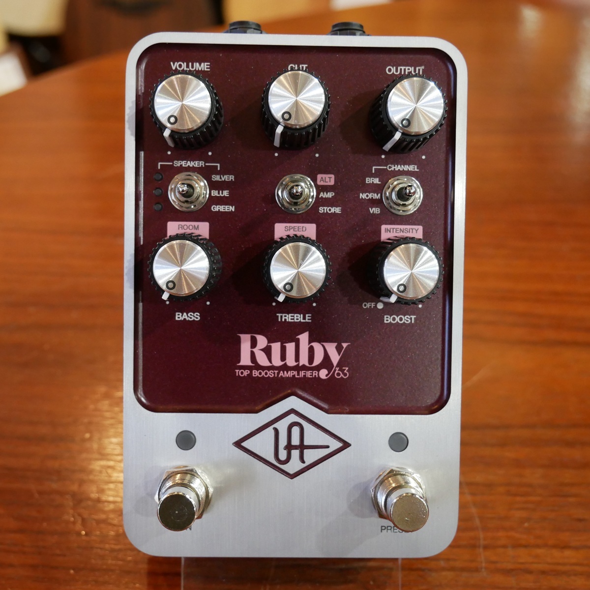 UAFX Ruby Top Boost Amplifier ‘63 UAFX Ruby '63 Top Boost Amplifier - Universal Audio | Hookup, Inc.