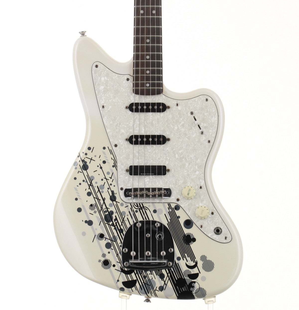 Squier by Fender MAMI JAZZMASTER 【希少品】 Squier by Fender Mami Jazzmaster Stratomaster Pearl White SCANDAL