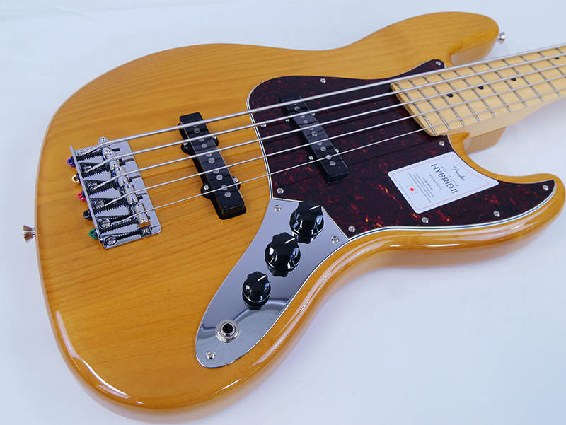 Fender Made in Japan Hybrid II Jazz Bass V 2024 (Vintage Natural 