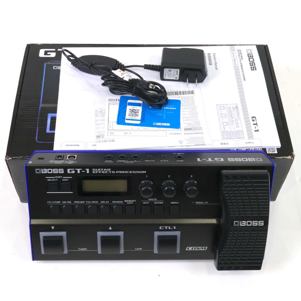 ☆BOSS GT-1 ギター マルチエフェクター 中古☆ BOSS 【中古】ボス マルチエフェクター BOSS GT-1 Guitar Effect