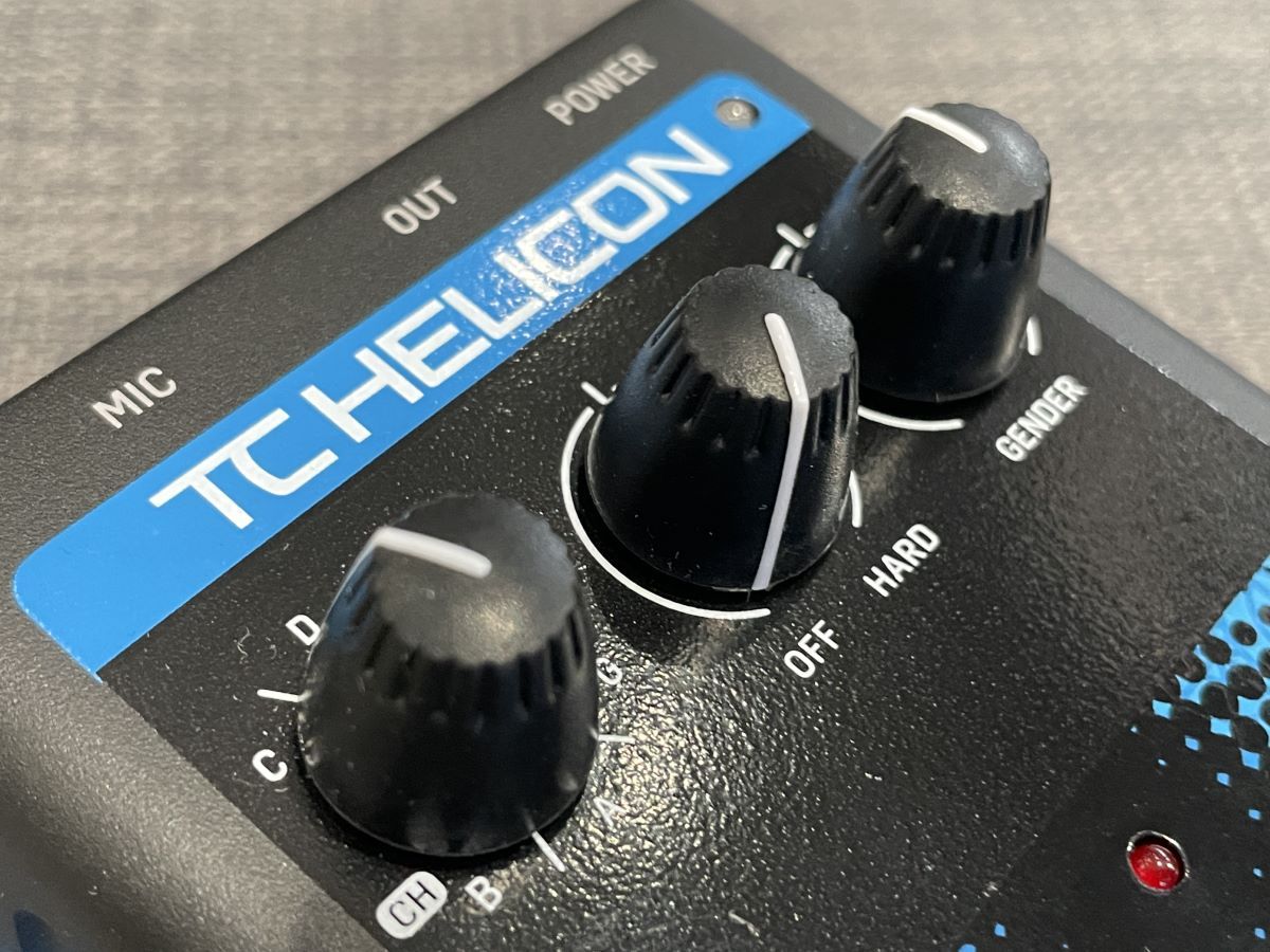 TC-Helicon VoiceTone C1 ボイス用ハードチューンピッチ補正（新品 