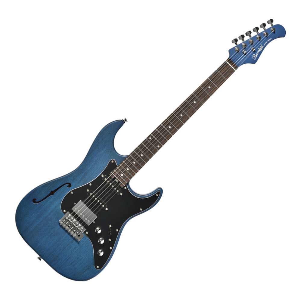 Bacchus バッカス Global Series GS-HOLLOW BLU-S-MH エレキギター