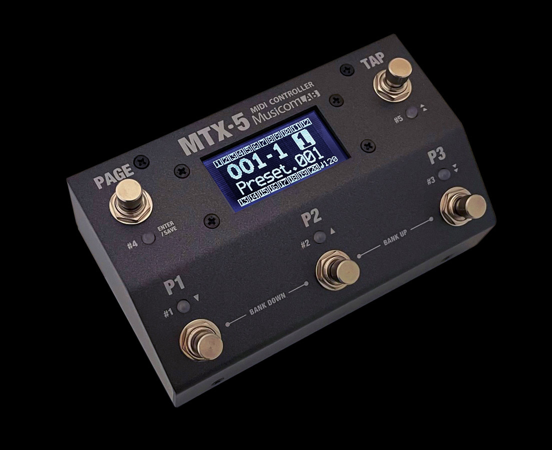 Musicom LAB MTX-5 MIDI コントローラー