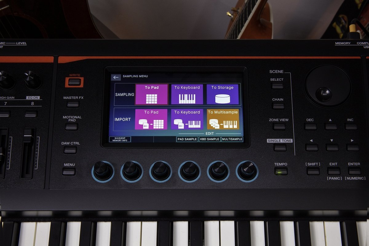 【新品同様】FANTOM07 シンセサイザー 76鍵盤コンプリートセット Roland FANTOM-07【コンプリートセット!】76鍵盤 多用途シンセサイザー