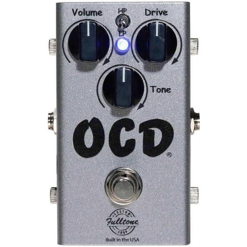 Fulltone Silver Limited Edition OCD V2 Obsessive Compulsive Drive