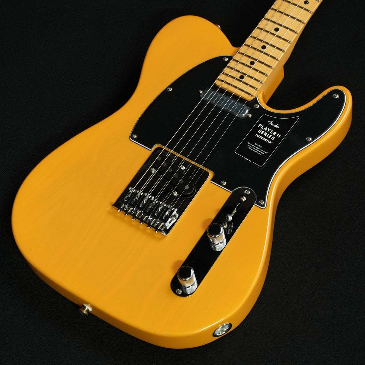 Fender Player II Telecaster Butterscotch Blonde Chambered Ash ≪S