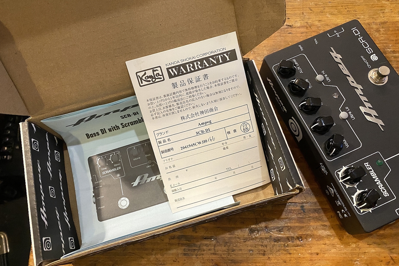 Ampeg SCR-DI（中古）【楽器検索デジマート】